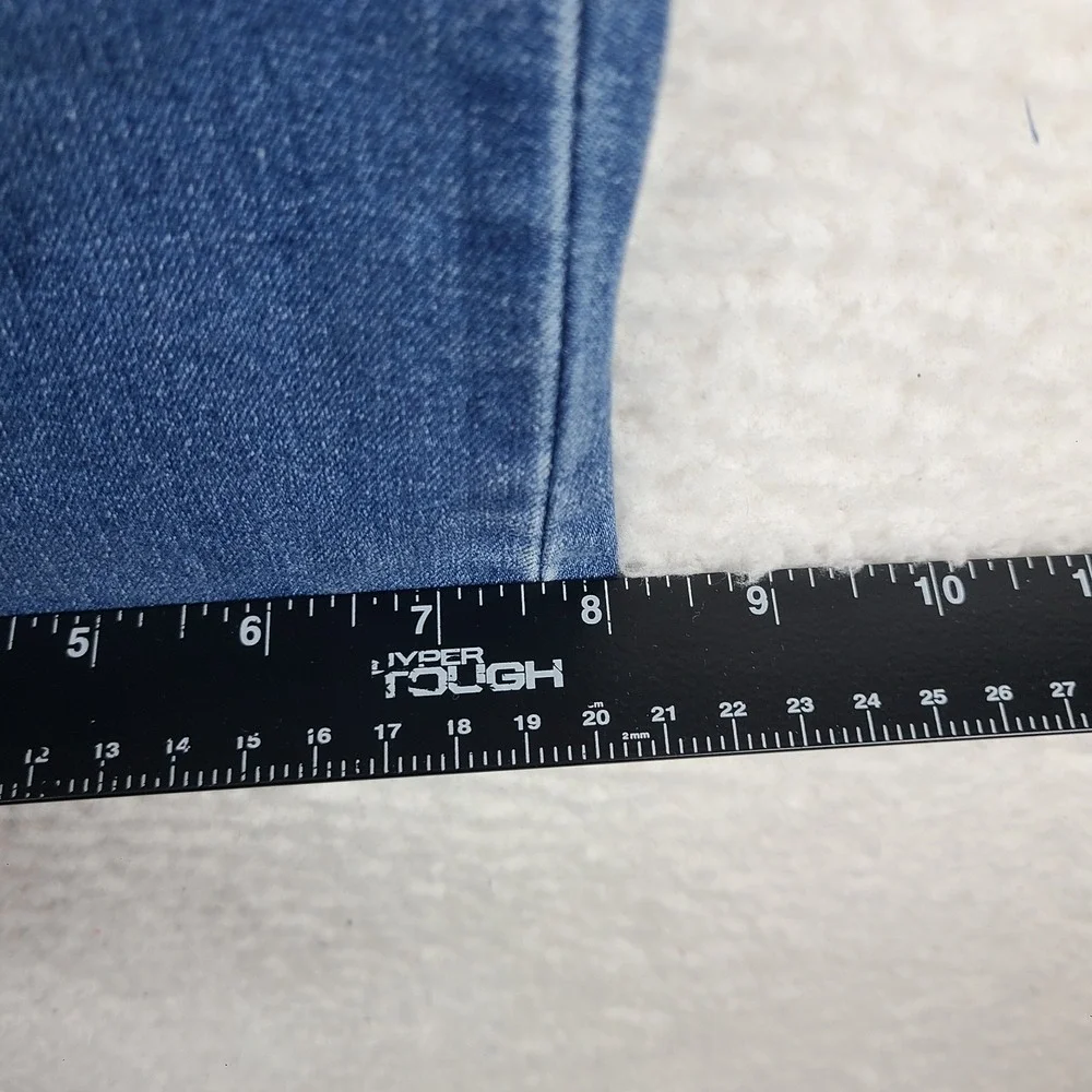 Buffalo David Bitton Jeans Mens 38x32 Blue Axel Slim Stretch Medium Wash Denim *